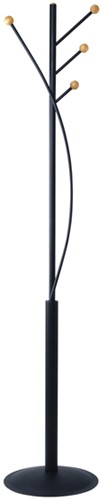 Kapstok MAUL Aura stnd 180cm 4 haken zw 1 Stuk