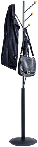 Kapstok MAUL Aura stnd 180cm 4 haken zw 1 Stuk-2