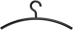 Kledinghanger MAUL acryl 460X190mm zwart 5 stuks 5 Stuk