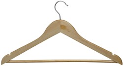 Kledinghanger MAUL hout 450x220mm beuken 8 stuks 8 Stuk