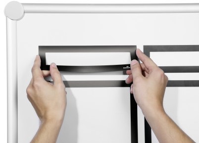 DURAFRAME DURABLE MAGNETIC TOP A4 ZWART 5 Stuk