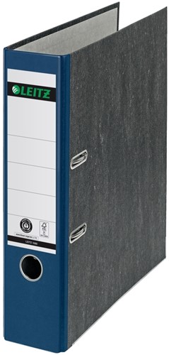 Ordner Leitz 1080 180° 80mm karton A4 blauw 1 Stuk