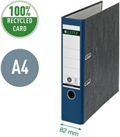 Ordner Leitz 1080 180° 80mm karton A4 blauw 1 Stuk-2