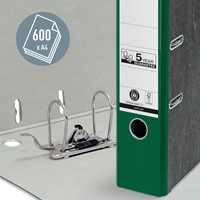 Ordner Leitz 1080 180° 80mm karton A4 groen 1 Stuk-1