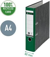 Ordner Leitz 1080 180° 80mm karton A4 groen 1 Stuk-4