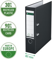 Ordner Leitz 180° 80mm PP A4 zwart 1 Stuk-3