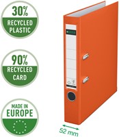 Ordner Leitz 1015 180° 50mm PP A4 oranje 1 Stuk-3