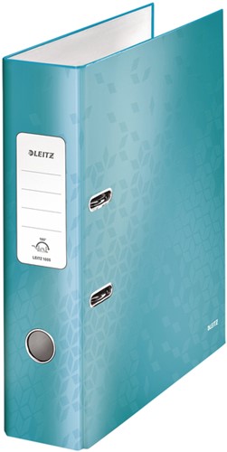Ordner Leitz Wow 180° gelamineerd 80mm A4 ijsblauw 1 Stuk-2