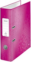 Ordner Leitz WoW 180° gelamineerd 80mm A4 roze 1 Stuk-2