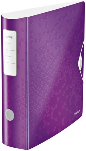 Ordner Leitz WOW active 180° 80mm PP A4 paars 1 Stuk-2
