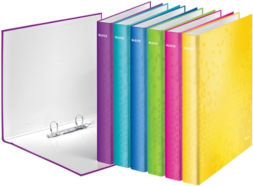 Ringband Leitz WOW A4 maxi 2-rings D-mech 25mm rz 1 Stuk-3