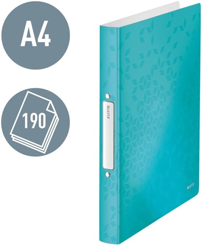 Ringband Leitz WOW A4 2-rings O-mech 25mm PP ibl 1 Stuk-2