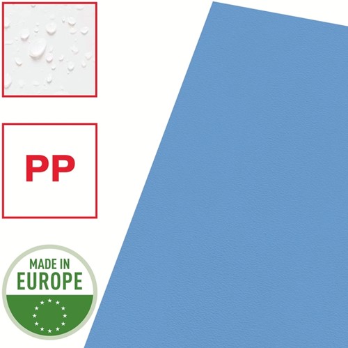 L-map Esselte standaard A4 0.11mm PP blauw 100 Stuk-6