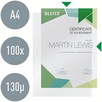L-map Leitz Premium PP A4 transparant 100 Stuk-8