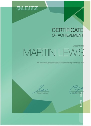 L-map Leitz Premium copy safe PVC A4 groen 100 Stuk-2