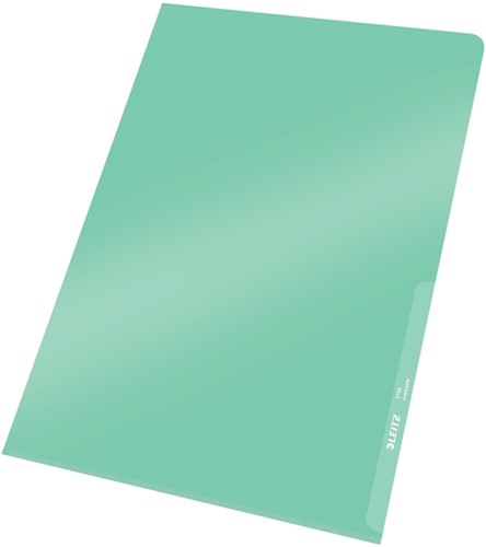 Insteekmap L-model Leitz Premium copy safe 0.15mm PVC A4 groen 100 stuks-2