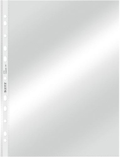 Showtas Leitz Premium standaard PP A4 transparant 100 Stuk