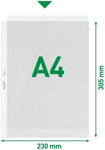 Showtas Leitz Premium copy safe PP A4 100 Stuk-5