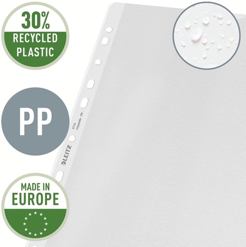 Showtas Leitz Premium copy safe PP A4 100 Stuk-7