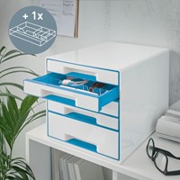 Ladenbox Leitz WOW 5 laden wit/blauw 1 Stuk-3