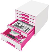 Ladenblok Leitz WOW 5 laden wit/roze 1 Stuk-3