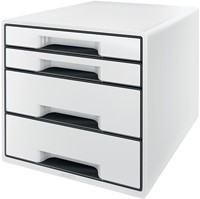Ladenblok Leitz WOW CUBE A4 maxi 4 laden wit/zwart 1 Stuk-2