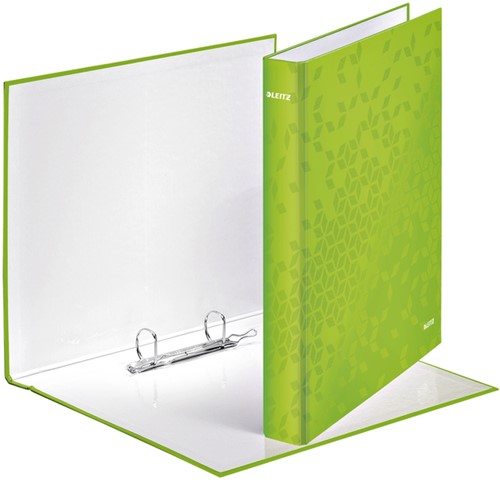 Ringband Leitz WOW A4 maxi 2-rings D-mech 25mm gn 1 Stuk