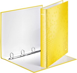 Ringband Leitz WOW A4 maxi 4-rings D-mech 25mm gl 1 Stuk