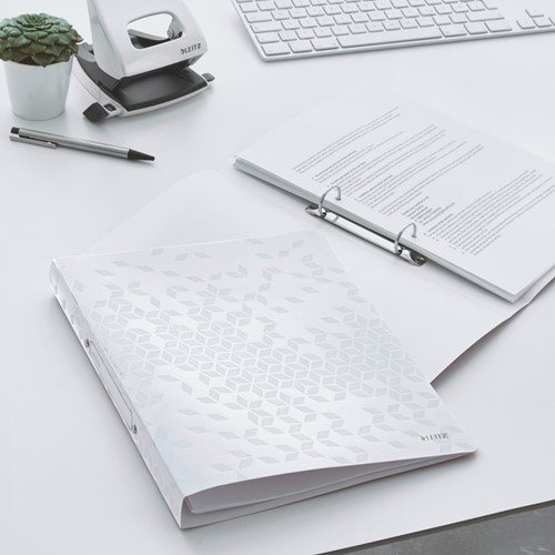 Ringband Leitz WOW A4 2-rings O-mech 25mm PP wit 1 Stuk-2