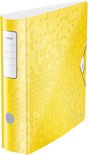 Ordner Leitz WOW active 180° 80mm PP A4 geel 1 Stuk-2