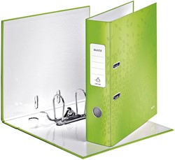 Ordner Leitz Wow 180° gelamineerd 80mm A4 groen 1 Stuk