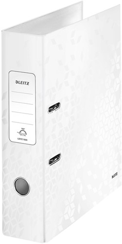 Ordner Leitz Wow 180° gelamineerd 80mm A4 wit 1 Stuk-2