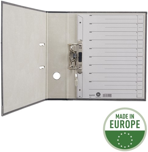 SCHEIDINGSBLADEN LEITZ 1650 KARTON A4 200GR GRIJS 100 Stuk-10