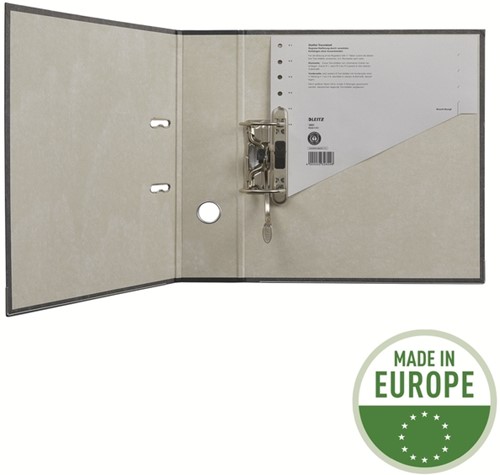 SCHEIDINGSBLADEN LEITZ 1651 KARTON A4 200GR GRIJS 100 Stuk-9