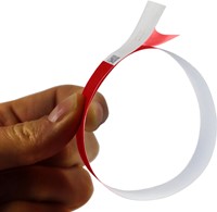 Polsband Combicraft Tyvek rood 100st 100 Stuk-2