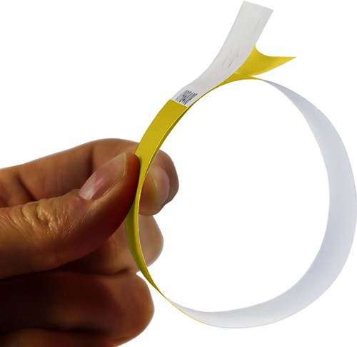 Polsband Combicraft Tyvek geel 100st 100 Stuk-2