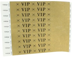 Polsband Combicraft VIP wit 100st 100 Stuk