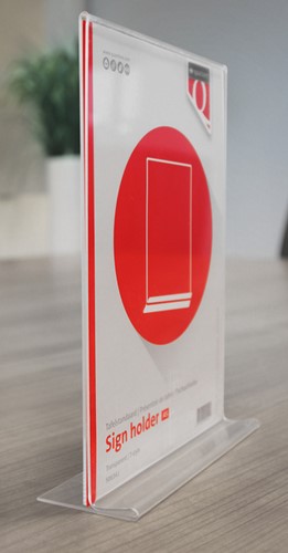 Kaarthouder Quantore A5 T staand 1 Stuk-7