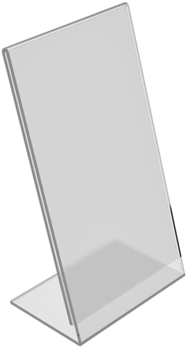 Kaarthouder Europel A6 L-standaard staand acryl 1 Stuk-2