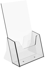 Folderhouder Europel 1/3 A4 acryl 1 Stuk-2