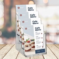 Folderhouder Europel 4 vaks A5 acryl 1 Stuk-3