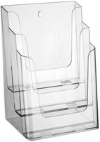 Folderhouder Europel 3 vaks A4 acryl 1 Stuk-2