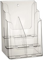 Folderhouder Europel 6 vaks 1/3 A4 transparant 1 Stuk-2