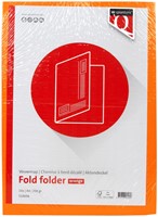Vouwmap Quantore A4 Ongelijke Zijde 250gr Oranje 1 Stuk-2