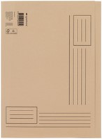 Vouwmap Quantore A4 ongelijke zijde 250gr beige 1 Stuk