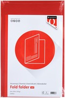 Vouwmap Quantore fo ongelijke zijde 250gr rood 1 Stuk-2