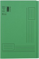 Vouwmap Quantore fo ongelijke zijde 250gr groen 1 Stuk