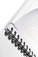 Notitieboek Leitz WOW A5 spiraal 160pg lijn roze 1 Stuk-3