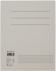 Dossiermap Quantore A4 300gr grijs 1 Stuk