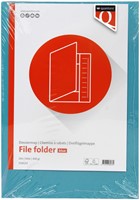 Dossiermap Quantore Folio 250gr blauw 1 Stuk-2